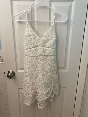 Abercrombie & Fitch White Lace Dress